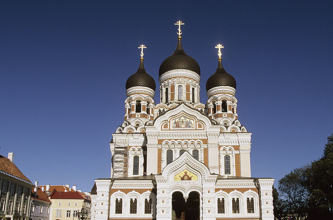 Alexander Nevski Cathedral. Toompea, upper town. Tallinn. Estonia.