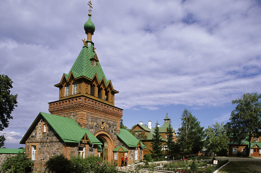 Russian Orthodox Pühtitsa Convent. Kuremäe. Estonia.