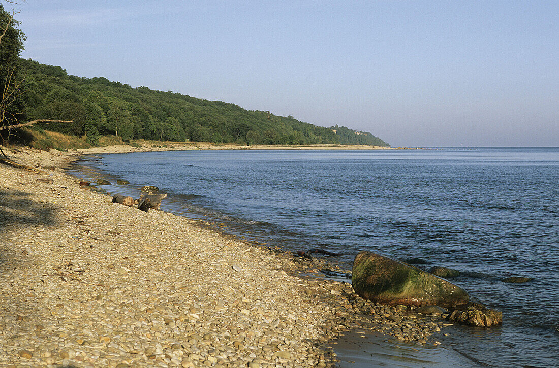 Beach. Gulf of Finland, Baltic coast. Toila. Estonia.