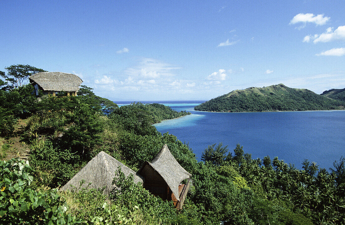 Hana Iti hotel, Huahine. Leeward Islands, French Polynesia