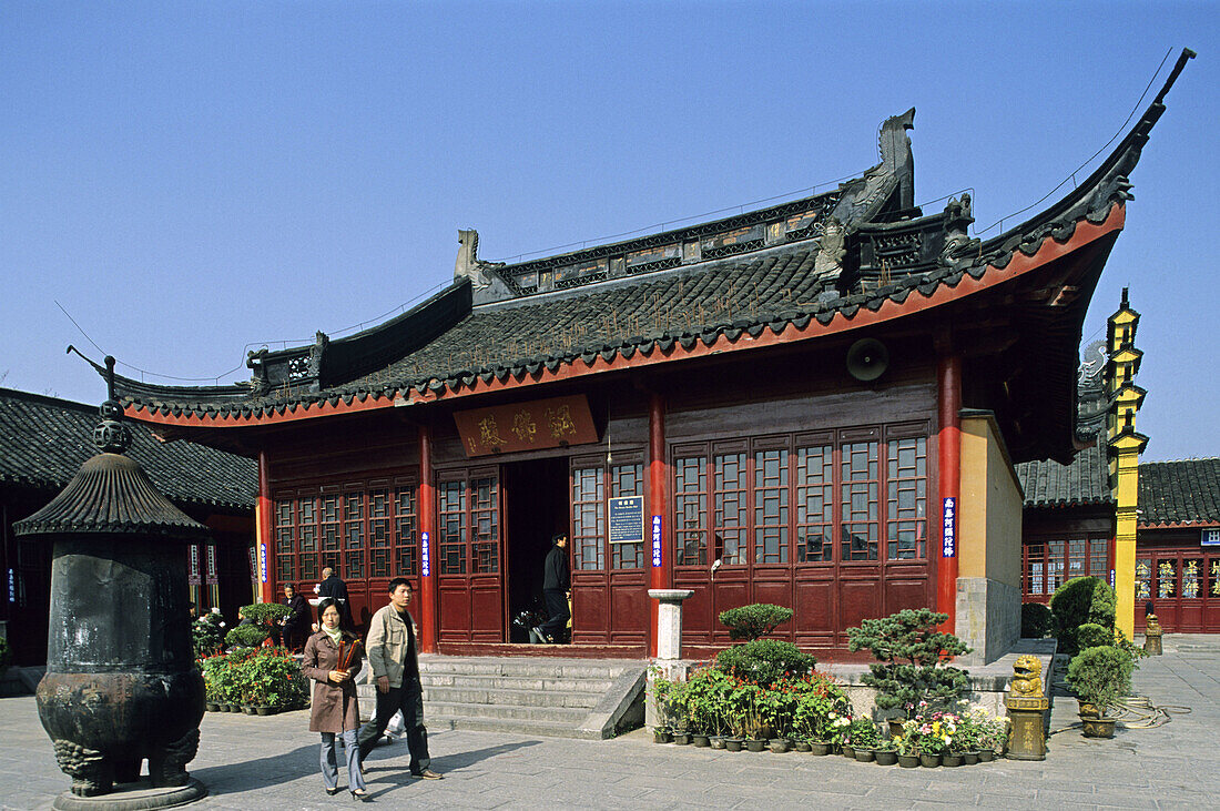 Jiming si Temple. Nanjing (Nankin). Region Jiangsu, China.
