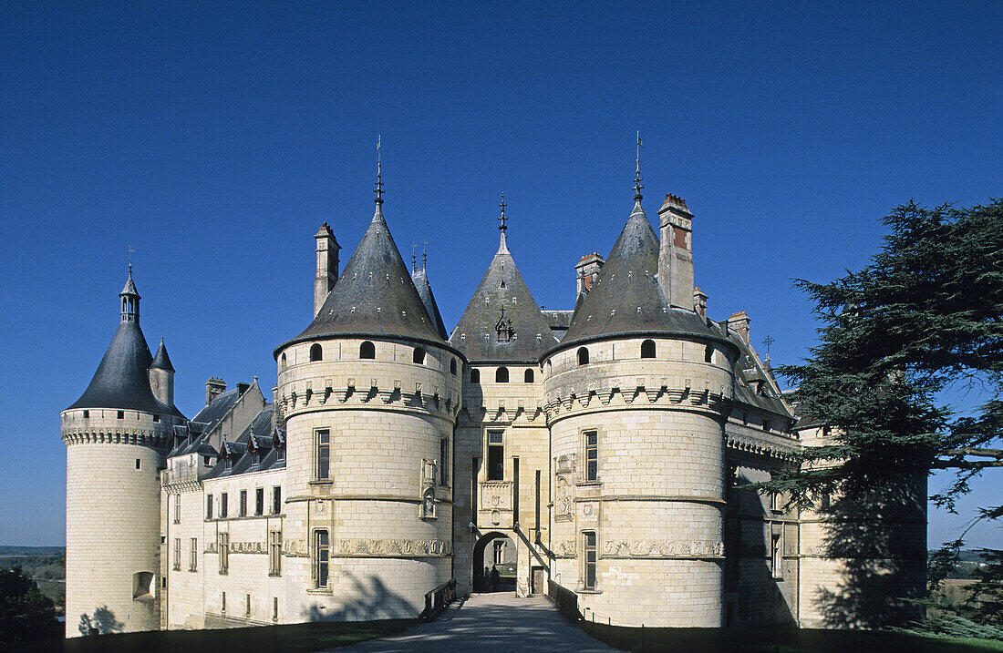 Château de Chaumont, Chaumont-sur-Loire. Loir-et-Cher, France