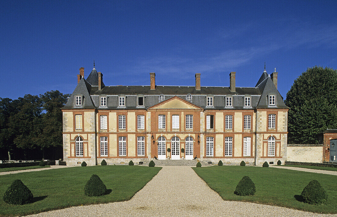 Castle of Malesherbes. Loiret, France