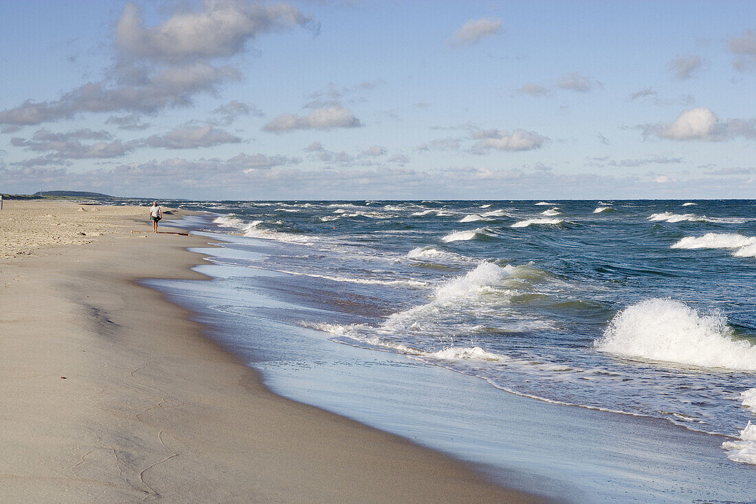 Baltic coast near Nida. Curonian Spit, Lithuania