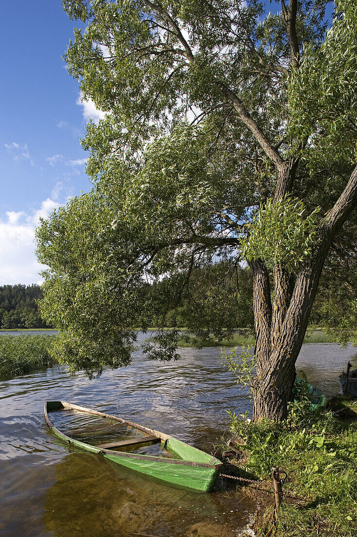 Lake Lusiai, Aukstaitija National Park. Lithuania