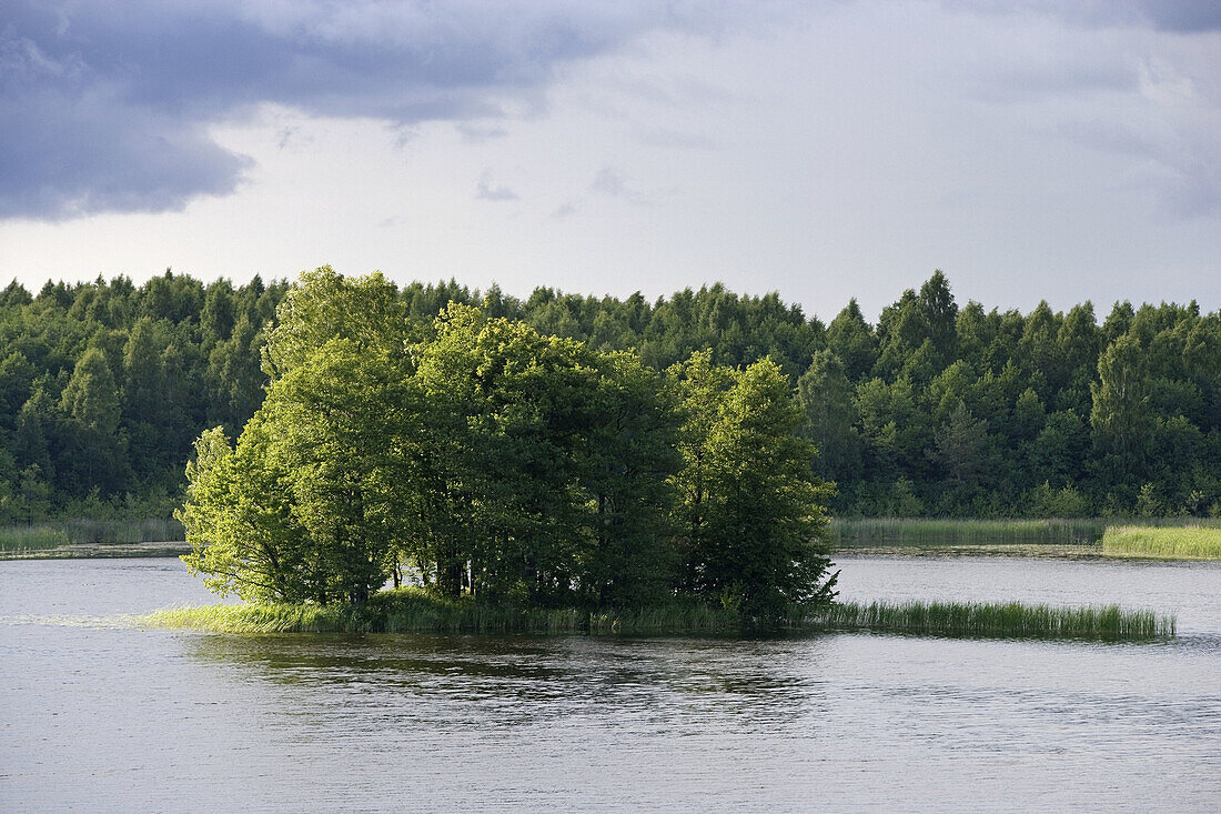 Asalnai Lake, Aukstaitija National Park. Lithuania