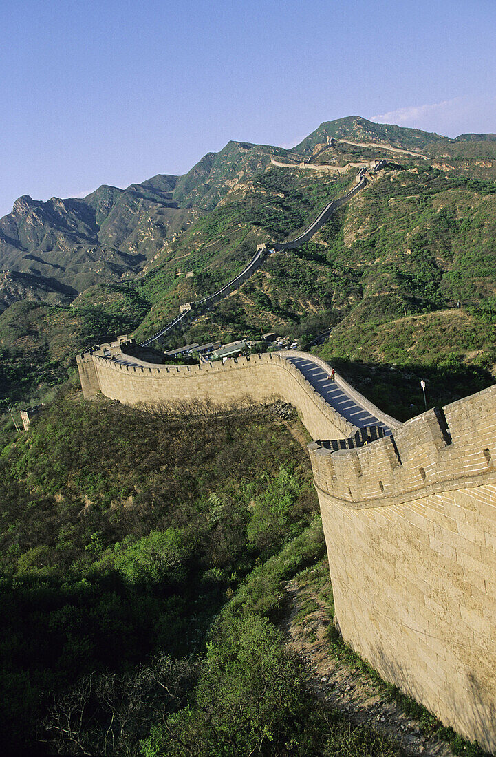 Great Wall. Badaling. China.