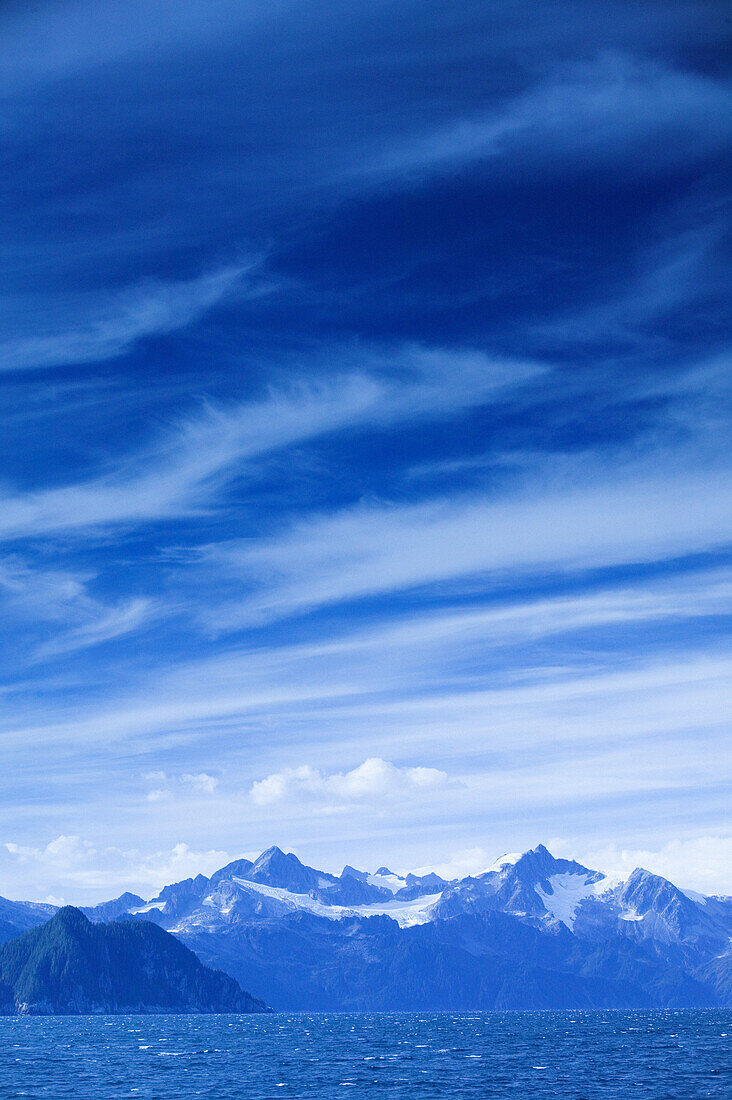 Kenai Fjords National Park: Harding Icefields View. Kenai Peninsula. Alaska. USA.