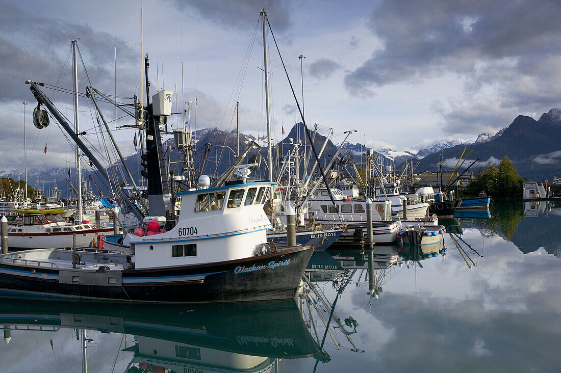 Small Boat Harbor. Valdez. Southcentral. Alaska. USA.