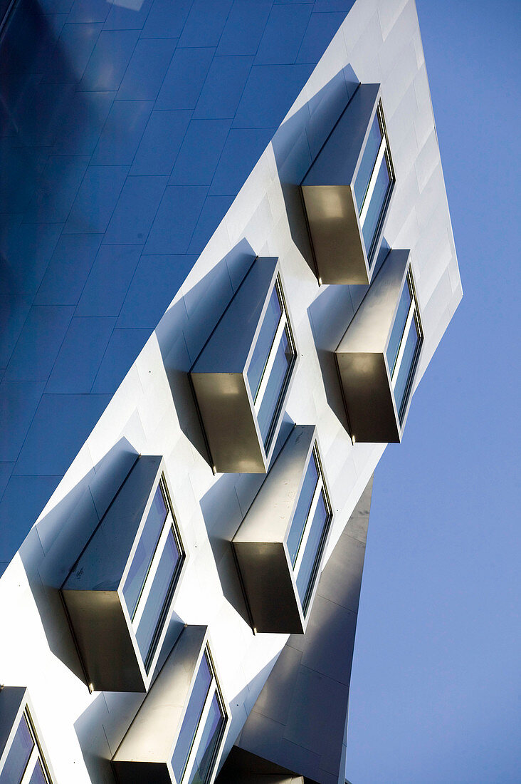 Massachusetts Institute of Technology (MIT). The Stata Center (b.2004) Architect Frank Gehry - Detail. Cambridge. Massachusetts. USA.