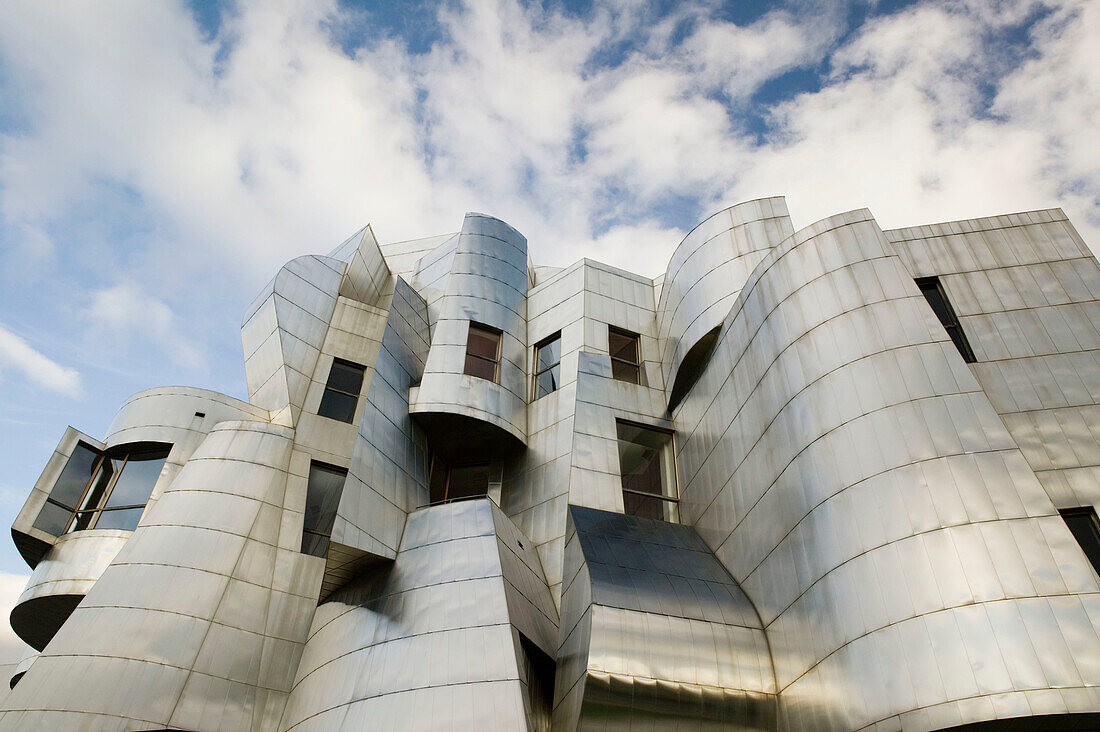 Weisman Art Museum at the University of Minnesota, design by Frank Gehry. Minneapolis. Minnesota. USA.