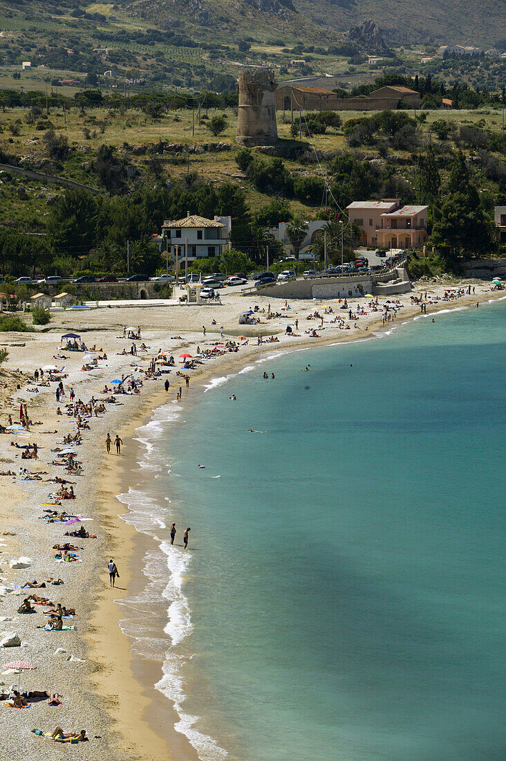 Puntazza Beach, Scopello. Sicily, Italy