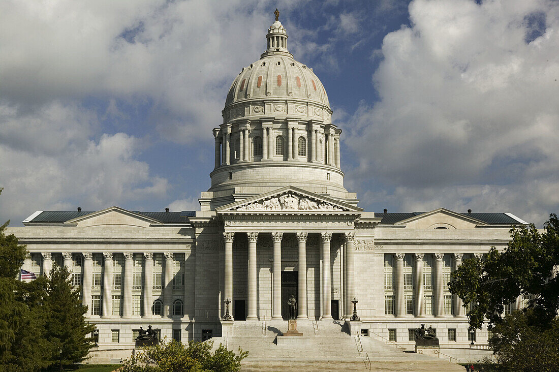 Missouri State Capitol Building, Jefferson City. Missouri, USA
