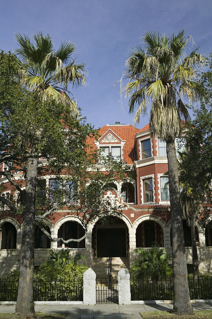 Moody Mansion & Museum (b.1895). Galveston. Texas, USA.