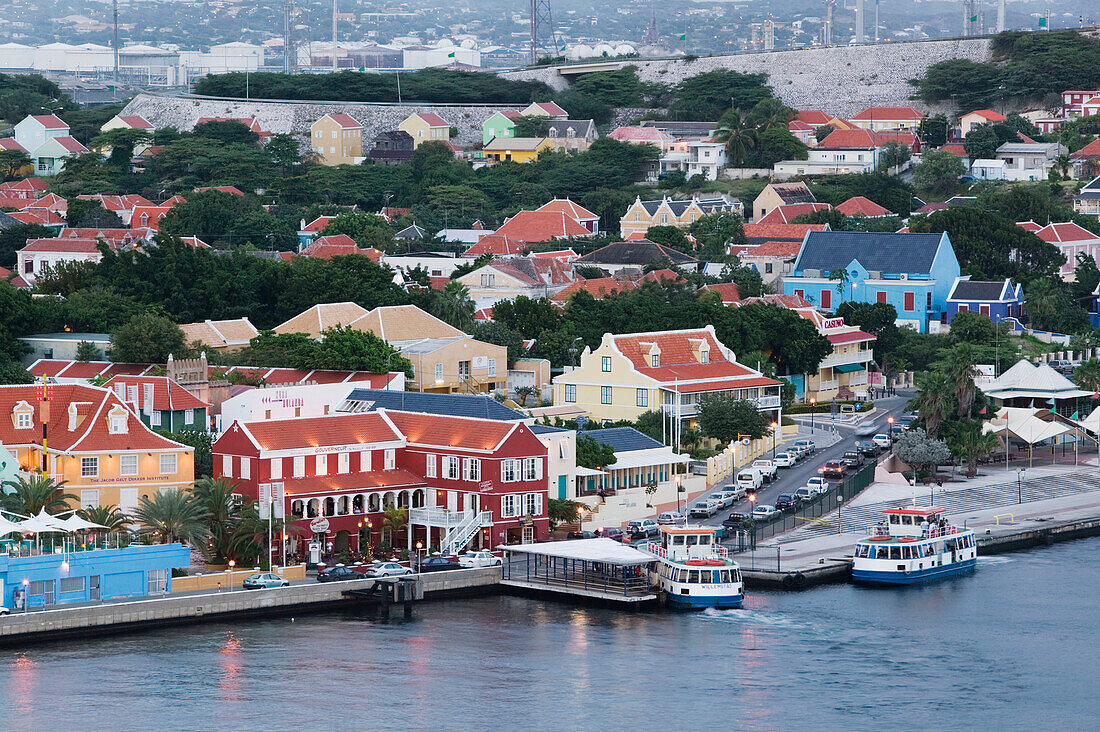 Otrobanda Waterfront. Willemstad. Curaçao. Netherlands Antilles.