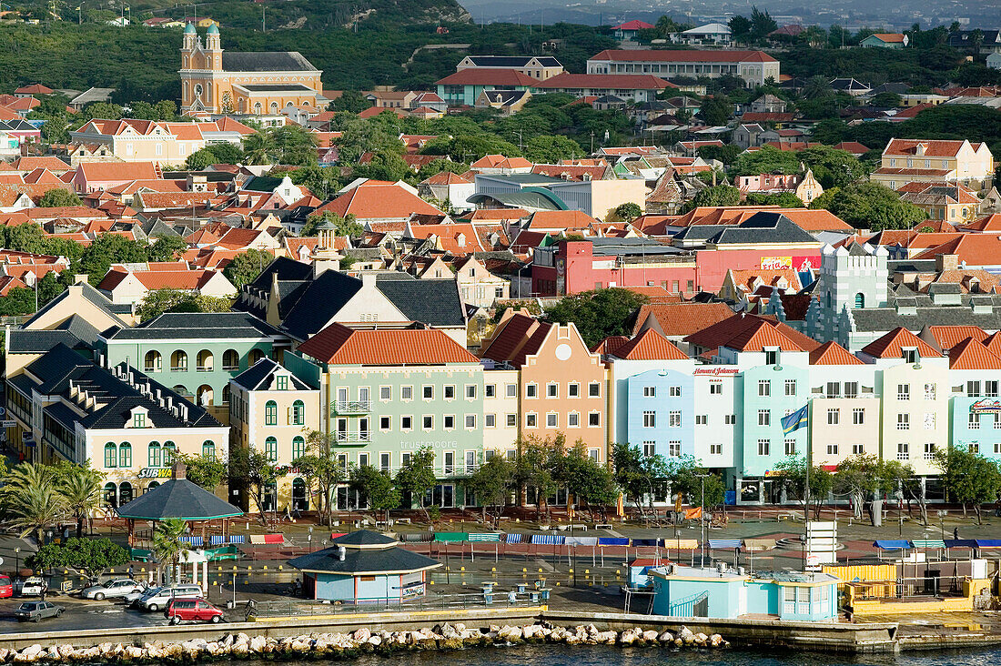 Otrobanda Waterfront. Willemstad. Curaçao. Netherlands Antilles.