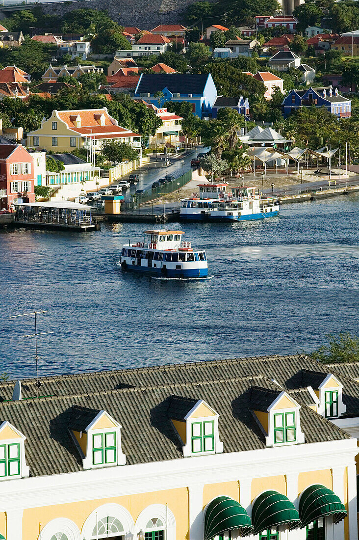 Otrobanda. Punda Ferry. Willemstad. Curaçao. Netherlands Antilles.