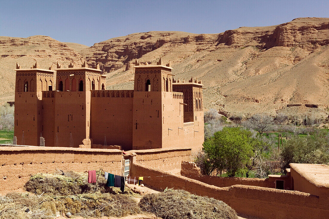 Ait Arbi Kasbah. Dades gorge. Dades Valley. High Atlas. Morocco