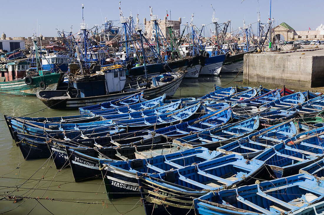 Morocco. Atlantic Coast. Essaouira. Fishing Port