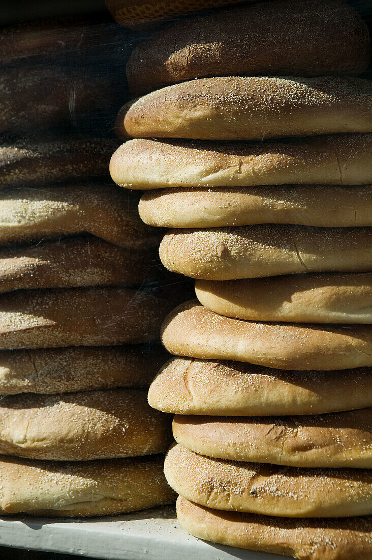 Morocco. Atlantic Coast. Essaouira: Moroccan Bread