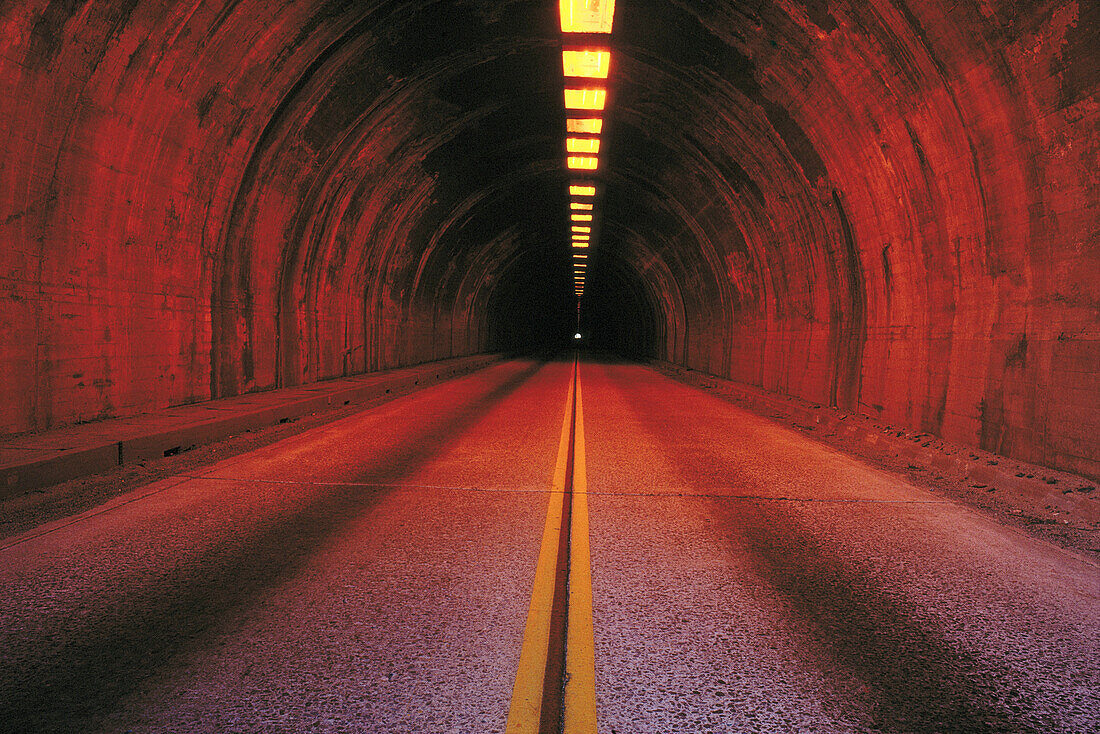 Tunnel. Yosemite National Park. California. USA