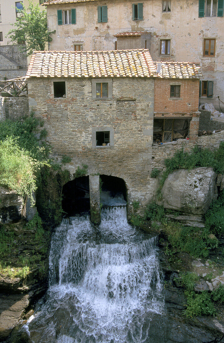 Old water mill. Tuscany. Italy