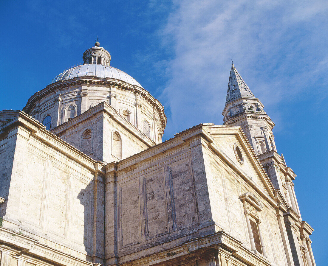 Sanctuary of the Madonna di San Biagio near Montepulciano. Tuscany, Italy