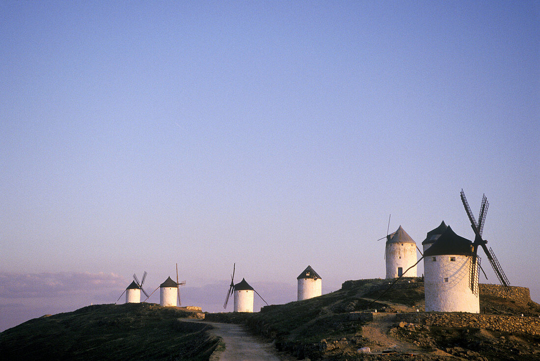 Windmills. Consuegra. Toledo province, Spain