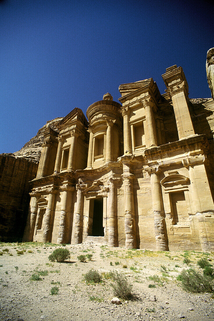 Al Deir ( The Monastery ). Petra. Jordan