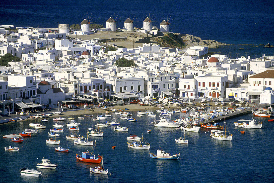 Harbour. Mykonos. Cyclades, Greece