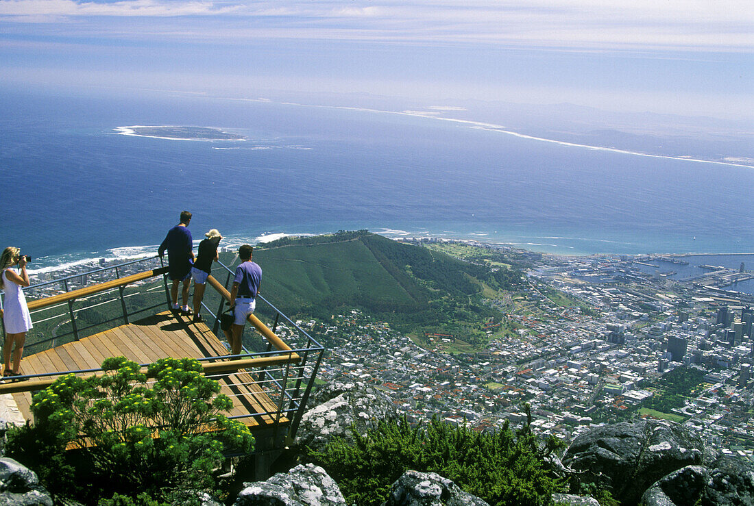 Top of Table Mountain. Cape Town. South Africa