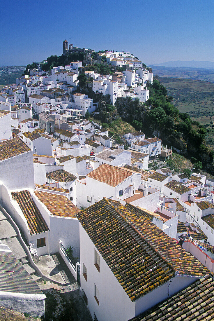 Casares. Málaga province, Andalusia. Spain