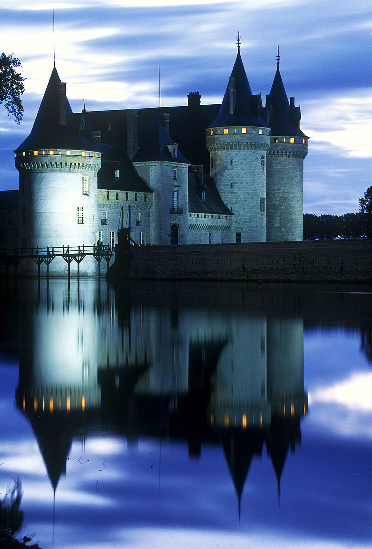 Castle of Sully-sur-Loire. Loiret, France