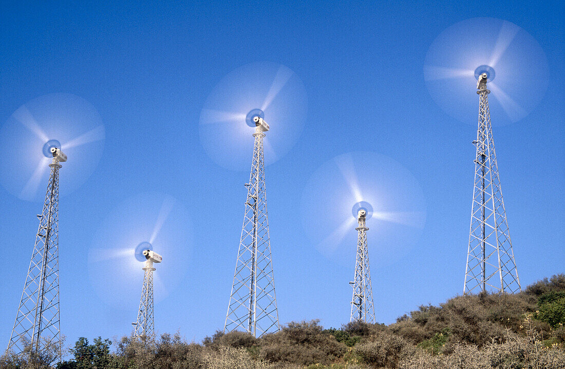 Wind generators. Spain