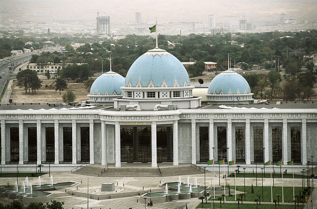 Presidential Palace. Ashgabat. Turkmenistan