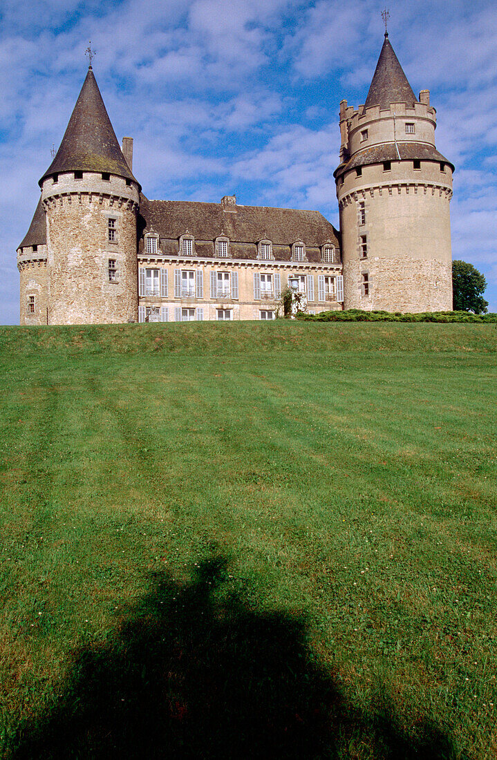 Chateau de Bonneval. Haute Vienne. … – License image – 70141434 Image ...