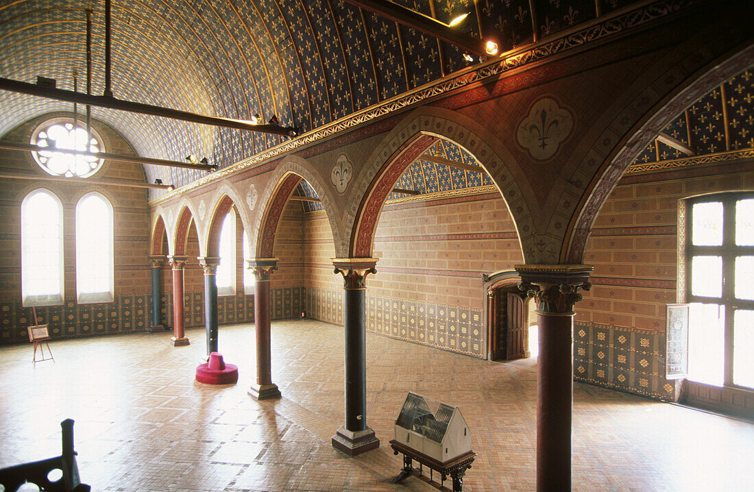 Salle des Etats Generaux XIII . Château de Blois. Loir-et-Cher, France