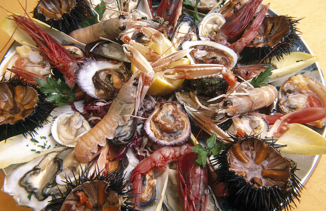 Il Bastione Restaurant. Seafood. Gallipoli. Puglia. Italy.