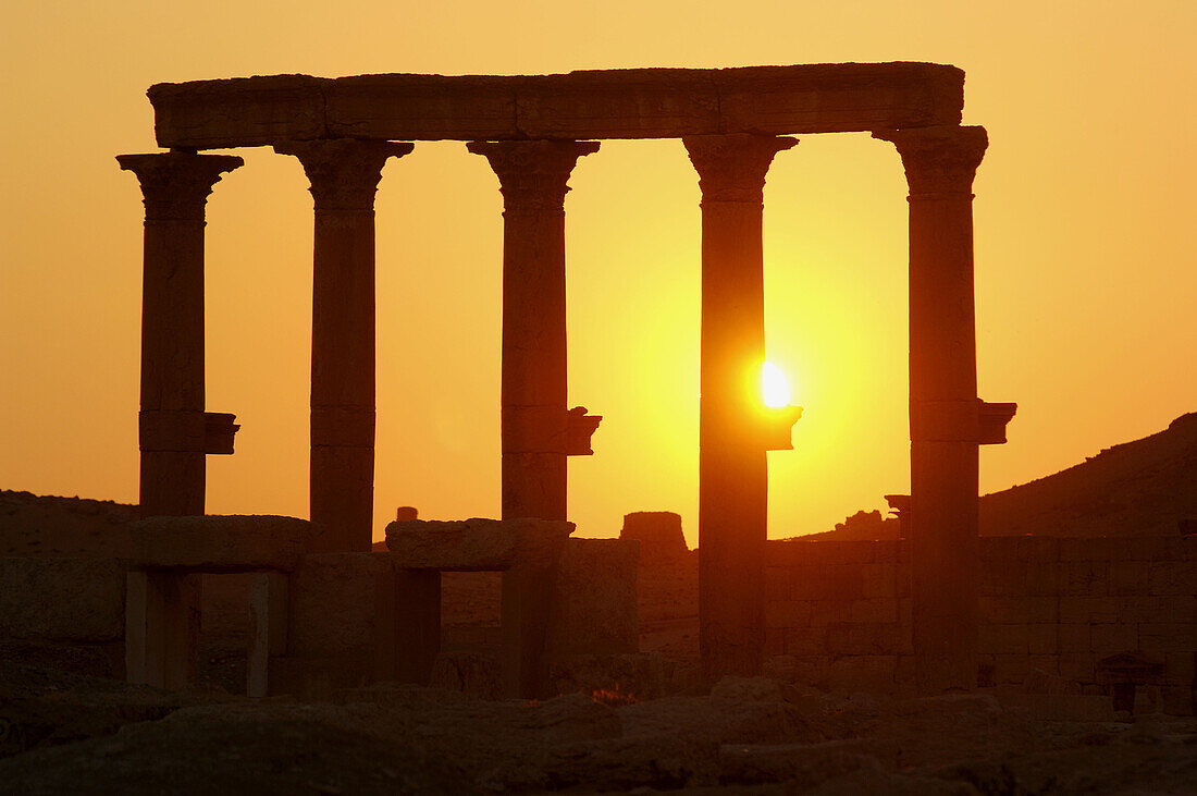 Ruins of Palmyra. Syria