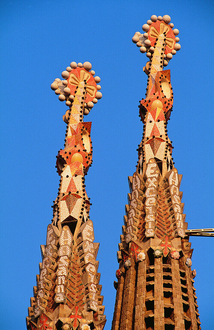 Spain, Catalunya, Barcelona, Gaudi, Sagrada familia.