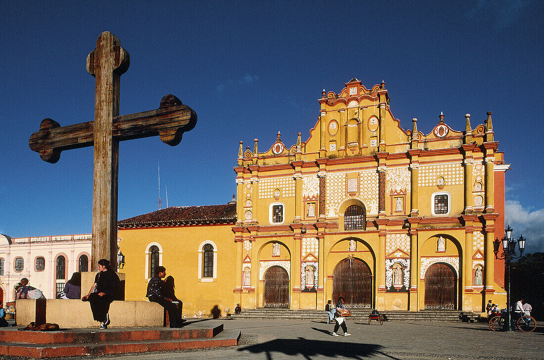 Cathedral. San Cristóbal de las Casas. Chiapas. Mexico.