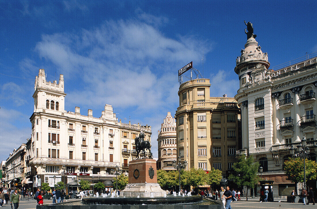 Spain. Andalusia. Cordoba. Plaza Tendillas