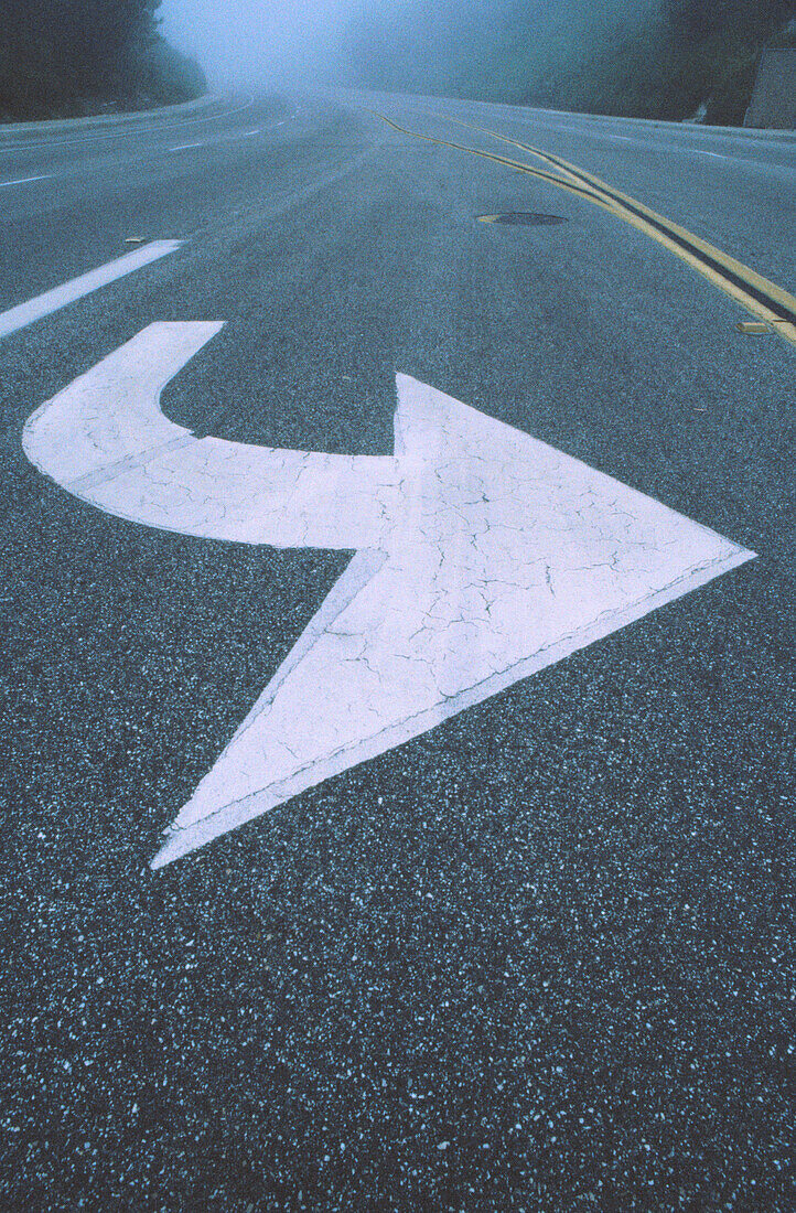 Road arrow