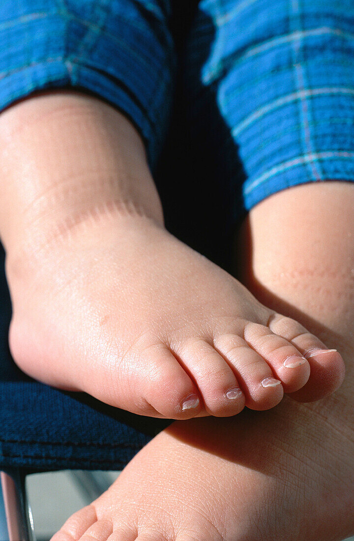Baby s legs