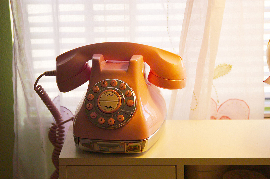 Orange telephone