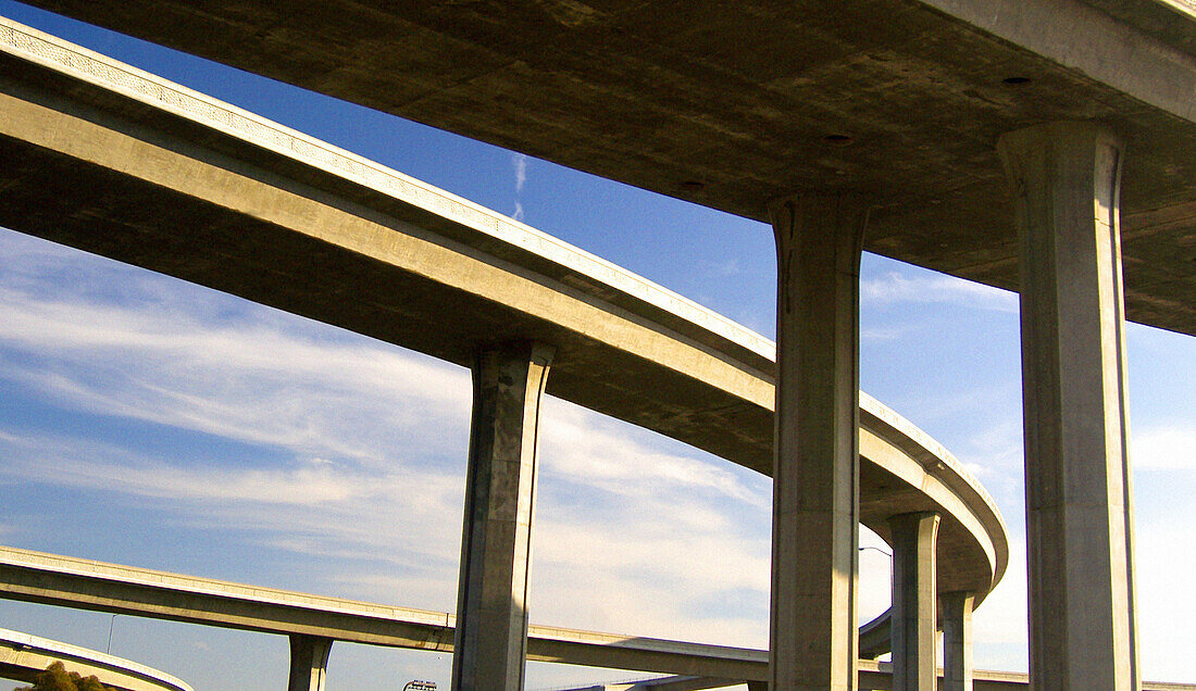 freeway architecture, Los Angeles, CA