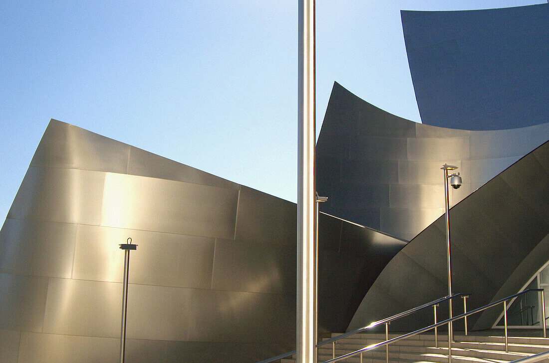 modern downtown architecture, Los Angeles, CA