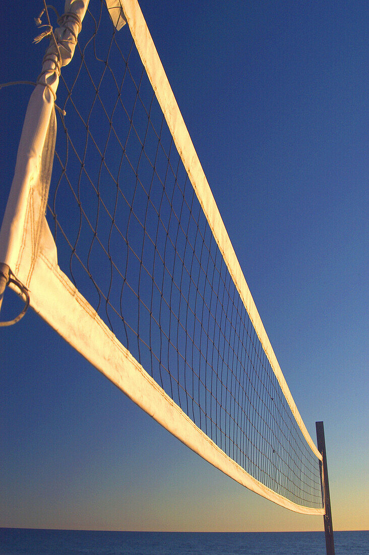 beach volleyball net