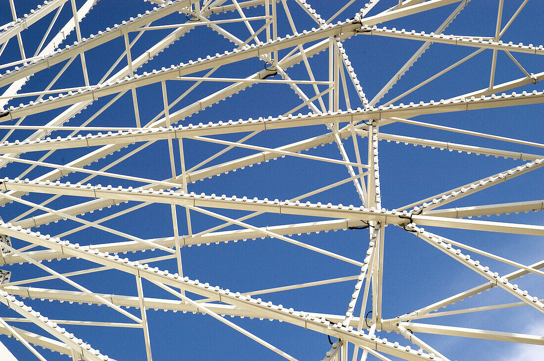 detail of Ferris wheel