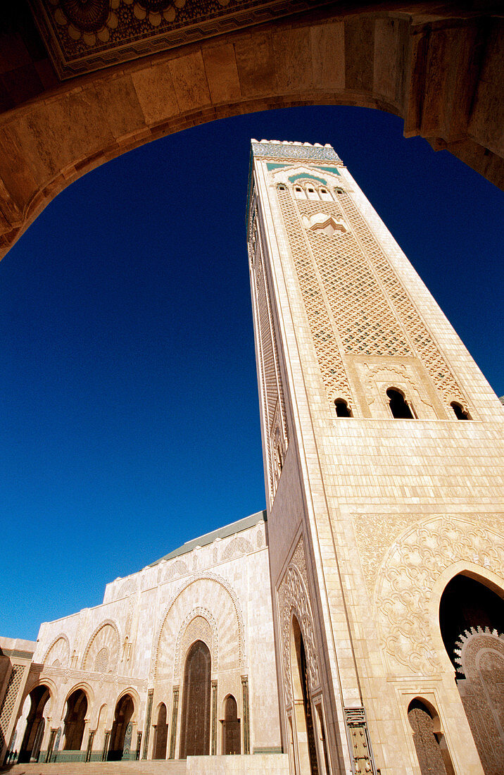 Hassan II Mosque. Casablanca. Morocco.